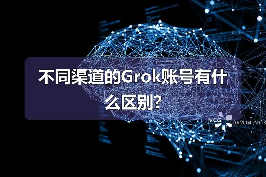 不同渠道的Grok账号有什么区别?